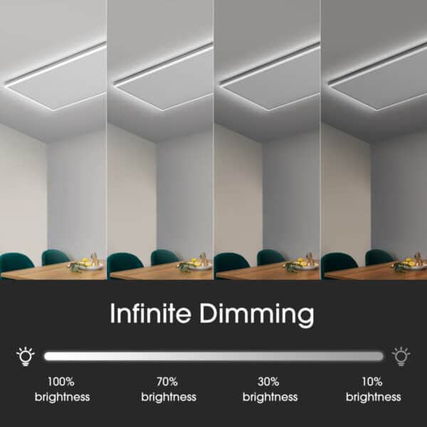 FAR Infrared Ceiling Heater Panel With LED light and Thermostat 370w 650x630 - Image 10