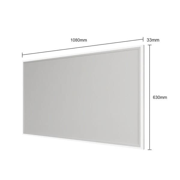 FAR Infrared Ceiling Heater Panel With LED light and Thermostat 660w 1080x630 - Image 4