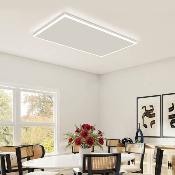 FAR Infrared Ceiling Heater Panel With LED light and Thermostat 660w 1080x630 - Image 2