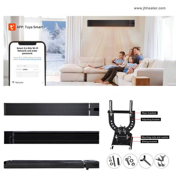 Infrared Strip WIFI Control Radiant Heater 1.8kw - Image 8