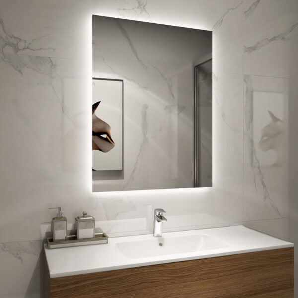 FAR Infrared Mirror Heater Anti-fog Bathroom LED Heating Mirror 450w 600x800 - Image 6
